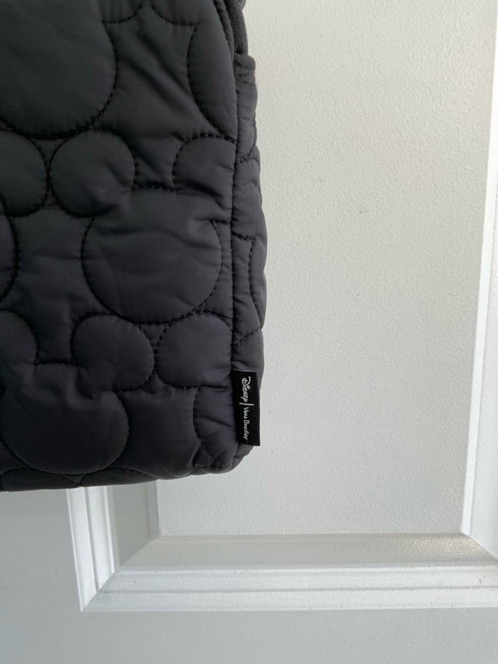 Vera Bradley Disney Quilted Mickey Crossbody Bag in Black - Picture 5 of 14